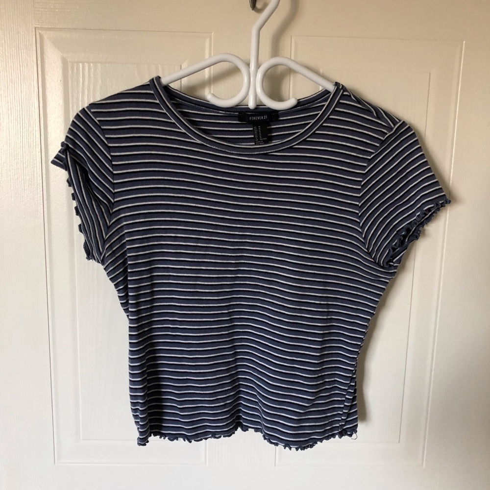 Scalloped Edge Baby Tee
